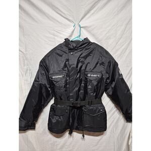 Joe Rocket ballistic series motorcycle jacket size Med black padded Unisex